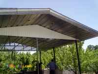 اجرای سقف شیروانی سوله خرپا آردواز لبند زیرکوب سردر...