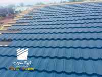 تایل های سنگدانه ای ، ورق پرچین،سقف شیبدار شینگل، تایل های سنگریزه ای