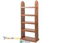 کتابخانه،پارتیشن،میز صندلی نماز چوبی سنتی گره چینی مشبک