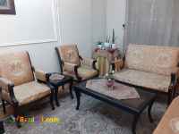 مبلمان نیمه استیل و نهارخوری و مبل راحتی