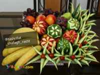 اجارہ میزبلہ برون_میوہ آرایی_سفرہ آرایی _فینگرفود _تزیین حنا _نان وپنیروسبزی عقد 