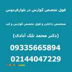 فوق تخصص گوارش در بلوار فردوس