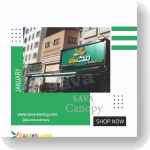 سایبان بازویی فروشگاه و مغازه 