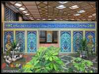 گروه طراحی طلیعه نور سازنده محراب چوبی مساجد