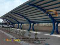 ساخت سایبان پارکینگ ماشین خودرو اتومبیل اداری و حیاط در تهران کرج مشهد 