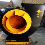 سانتریفیوژ-اگزاست فن کارخانه ایی