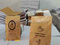 سازنده پاکت های قهوه در سایز های مختلف پاکت 