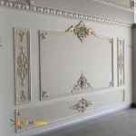 گچبری پیش ساخته ابزار گچی .نقاشی ساختمان