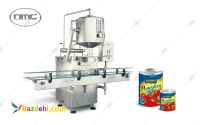 دستگاه پرکن و فیلر قوطی یک الی پنج کیلوئی فول اتوماتیک 