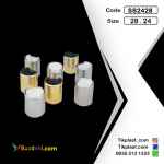 درب شامپو فندکی دهانه 24 و 28 mm با روکش کروم