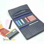 کیف پول ۳ لت چرمی دست دوز کد c-270