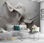 فروش و اجرای انواع کاغذ دیواری ساده و سه بعدی مدرن