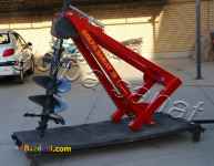 مته چاله کن پشت تراکتوری