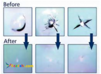 ترمیم شکستگی شیشه اتومبیل